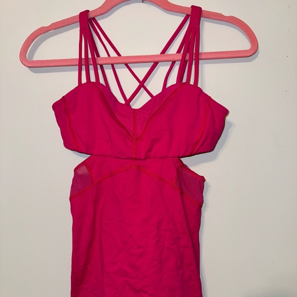 Lululemon Hot Pink Tank Top l Lightweight Athletic Tank - Picture 1 of 3